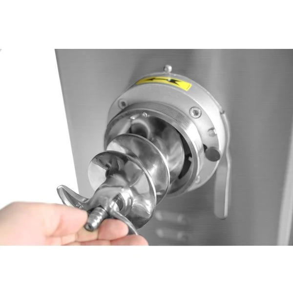 Elektrischer Fleischwolf - 600kg/h - 2,2 KW - 1400rpm 6 Elektrischer Fleischwolf - 600kg/h - 2,2 KW - 1400rpm – Bild 6