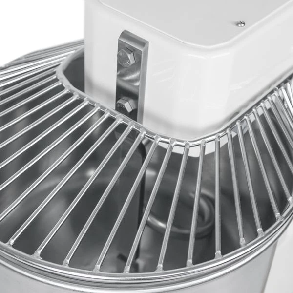 Teigknetmaschine - 22 Liter / 18 Kg - 2 Geschwindigkeiten -Kessel Abnehmbar Und Rührwerk Aufklappbar 7 Teigknetmaschine - 22 Liter / 18 Kg - 2 Geschwindigkeiten -Kessel Abnehmbar Und Rührwerk Aufklappbar – Bild 7