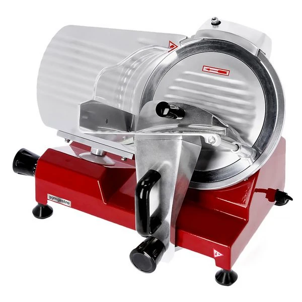 Aufschnittmaschine - 120 Watt - Messer: Ø 220mm - Rot 2 Aufschnittmaschine - 120 Watt - Messer: Ø 220mm - Rot – Bild 2