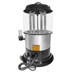 Schokoladenspender / Salep - 9 Liter - Schwarz Silber -Küchengerätegeschäft CS 1 4 2bc8