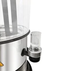 Schokoladenspender / Salep - 9 Liter - Schwarz Silber -Küchengerätegeschäft CS 1 5 01d1