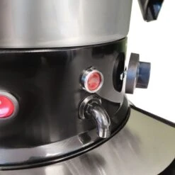 Schokoladenspender / Salep - 9 Liter - Schwarz Silber -Küchengerätegeschäft CS 1 7 e727