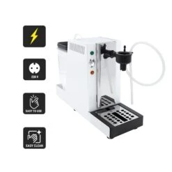 Professioneller Milchschäumer - Weiß - 1,5 Liter -Küchengerätegeschäft CappuccinoW neu Icon 3333