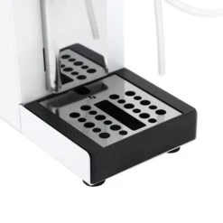 Professioneller Milchschäumer - Weiß - 1,5 Liter -Küchengerätegeschäft Cappuccino Detail Gitter c609