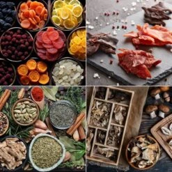 Dörrgerät/ Dörrautomat - Mit 10 Ablagen -Küchengerätegeschäft DGHB Collage c13b 4