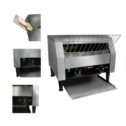 Durchlauftoaster 2,3 KW | Kettentoaster | Toaster | Conveyor -Küchengerätegeschäft DTKB200 Detail bc7a
