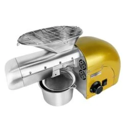 Elektrische Ölpresse - Gold - 1,8 KW 12 Elektrische Ölpresse - Gold - 1,8 KW -Küchengerätegeschäft EOPMCH Gold 2 9b10