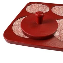 Frikadellen-/ Hamburgerpresse - Groß -Küchengerätegeschäft FHPKL42 detail gefuellt 02 76ee