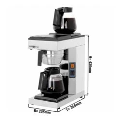 Filterkaffeemaschine - 1,8 Liter - 2,39kW - Mit Thermokinetik & 2 Wärmeplatten