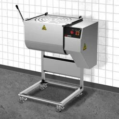 Elektrischer Fleischmischer - 135 Liter - 100 Kg - 1,5 KW - 2 Messer 7 Elektrischer Fleischmischer - 135 Liter - 100 Kg - 1,5 KW - 2 Messer -Küchengerätegeschäft FMESP135 0042 9bbe