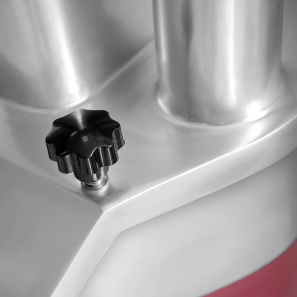 Elektrischer Gemüseschneider- 550 Watt - Rot - Inkl. 5 Schneidescheiben 7 Elektrischer Gemüseschneider- 550 Watt - Rot - Inkl. 5 Schneidescheiben – Bild 7