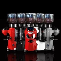 Kaffeemühle - Rot - Touch - 2kg - 356 Wat - 45dB -Küchengerätegeschäft MC3 BLACK 2baf 4