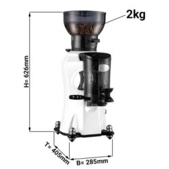 Kaffeemühle - Weiß - 2kg - 356 Watt - 45 DB