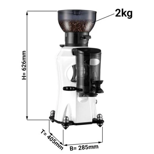 Kaffeemühle - Weiß - 2kg - 356 Watt - 45 DB -Küchengerätegeschäft MC3 WHITE masse J001 e5b5