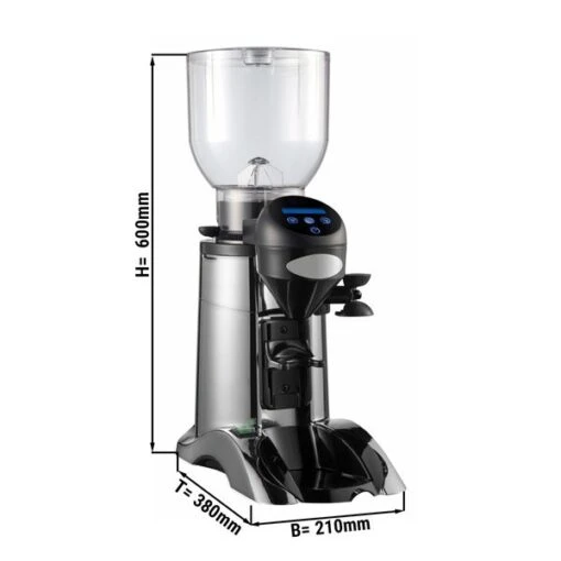 Kaffeemühle - Silber - 2kg - 356 Watt - 77dB -Küchengerätegeschäft MC5T CHROM masse 1bed