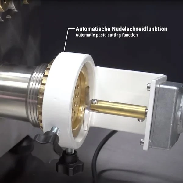 Elektrische Nudelmaschine - 8 Kg/h - 370 Watt - Inkl. Elektrischer Nudelteigschneider 5 Elektrische Nudelmaschine - 8 Kg/h - 370 Watt - Inkl. Elektrischer Nudelteigschneider – Bild 5