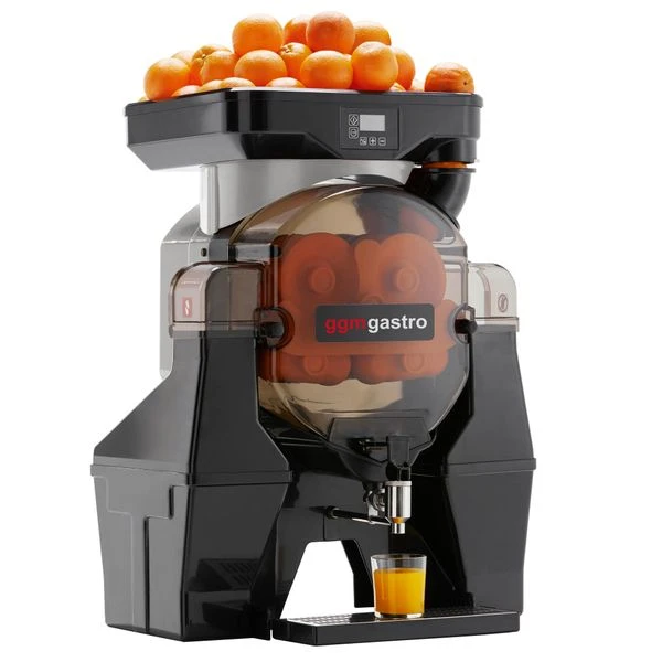 Elektrische Orangenpresse - Silber - Manuelle Zufuhr - Inkl. Regulierbarem Ablasshahn 2 Elektrische Orangenpresse - Silber - Manuelle Zufuhr - Inkl. Regulierbarem Ablasshahn – Bild 2