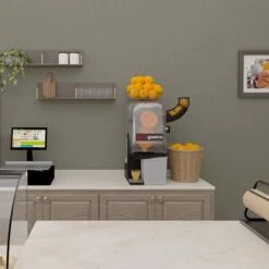 Elektrische Orangenpresse - Orange - Manuelle Zufuhr -Küchengerätegeschäft OMZ max room 0115