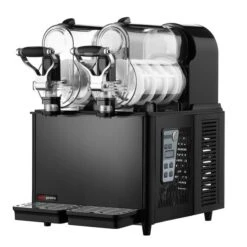Slush-Maschine - 2x 3 Liter - Schwarz 9 Slush-Maschine - 2x 3 Liter - Schwarz -Küchengerätegeschäft SMNC6S 3 7628