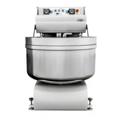Bäckerei-Spiralteigknetmaschine - 205 Liter / 130 Kg - 2 Geschwindigkeiten - Mit Festem Kessel - 2 Motoren -Küchengerätegeschäft STKMMK130 2 5c2c