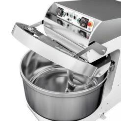 Bäckerei-Spiralteigknetmaschine 70 Liter / 40 Kg - 2 Geschwindigkeiten - Mit Festem Kessel - 2 Motoren -Küchengerätegeschäft STKMMK40 5 620f
