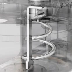 Bäckerei-Spiralteigknetmaschine 70 Liter / 40 Kg - 2 Geschwindigkeiten - Mit Festem Kessel - 2 Motoren -Küchengerätegeschäft STKMMK40 7 4035