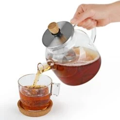 BEEM Teekanne Aus Glas - Mit Siebeinsatz - 1,5 Liter -Küchengerätegeschäft TKGSBE15 11 41ad