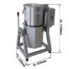 Vegetarischer/ Hummus Cutter - 50 Liter - 7,5 KW - 400 Volt