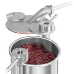 Hydraulischer Wurstfüller - 25 Liter - 560 Watt - Edelstahl -Küchengerätegeschäft WFMHS detail 1 d573 2