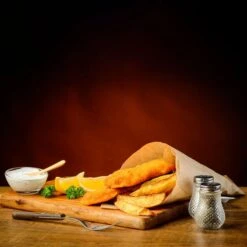 Elektro Fritteuse - 8 Liter - 3,25 KW - Mit Ablasshahn -Küchengerätegeschäft detail fish fries 1 862f